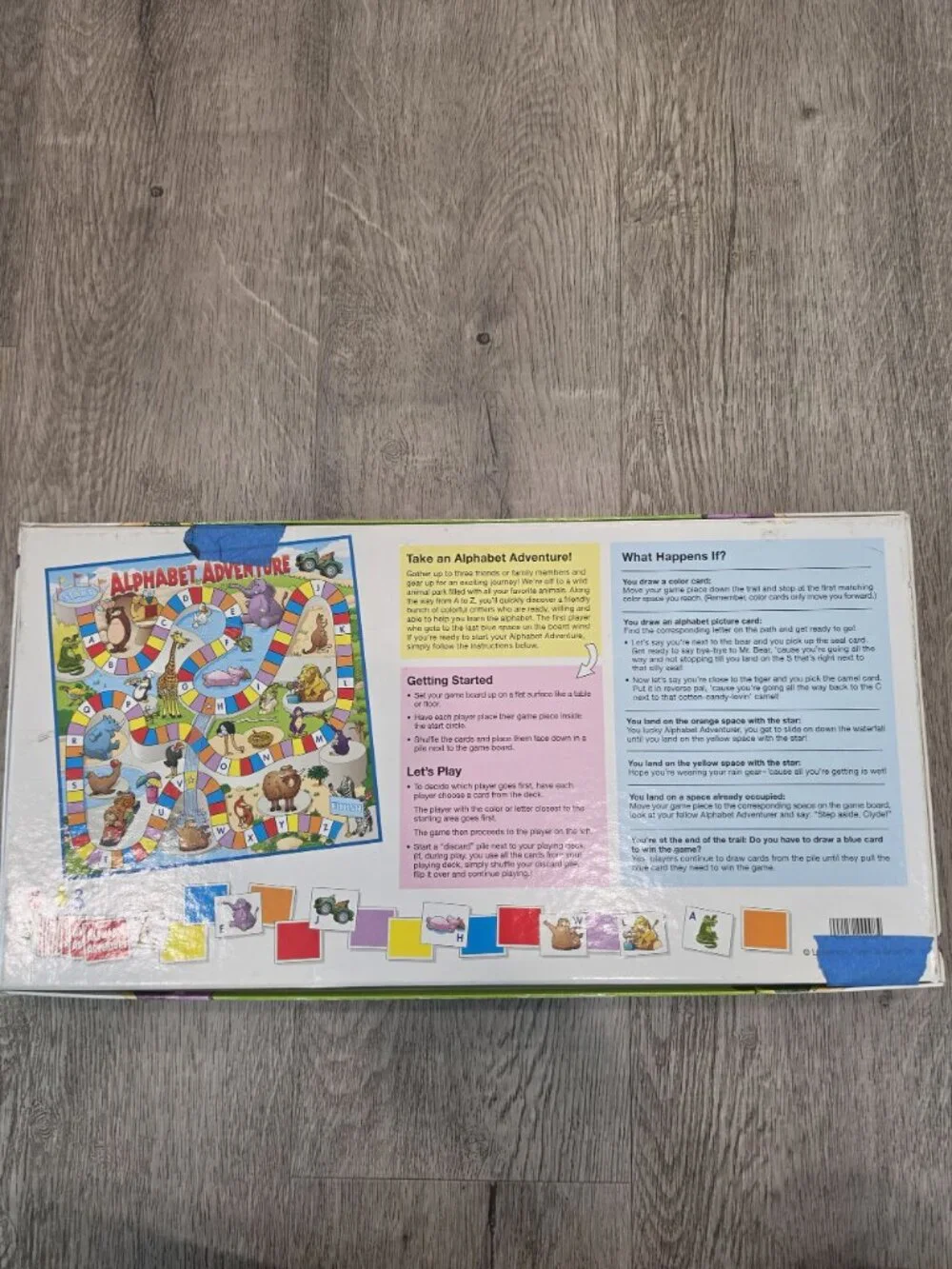 Alphabet Adventure Board Game By Lakeshore For Kids Ages 3+ Learn Letters